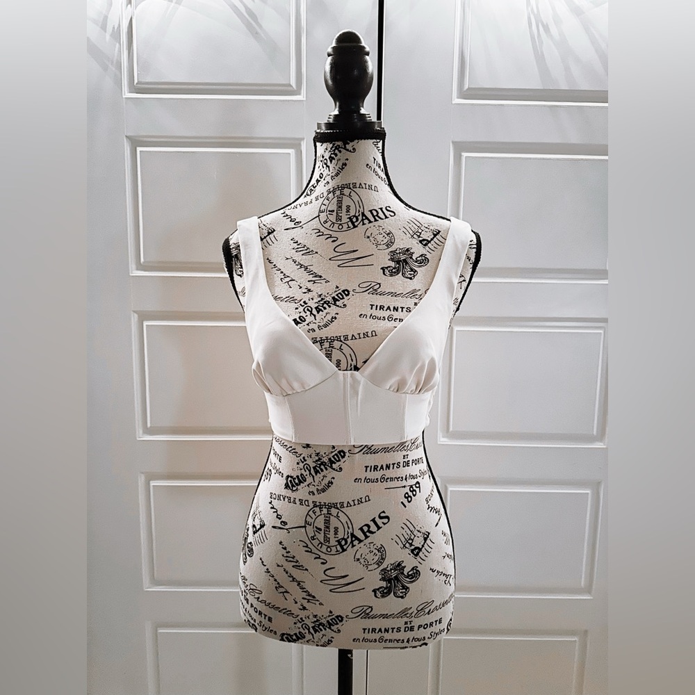 For Love & Lemons Natasha Crop Top XXS